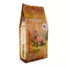 Natural Food Dog Razas Pequeñas Premium 10 Kg