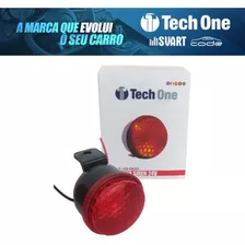 Sirene Piezo 6 Tons Led Vermelho Tech One Universal