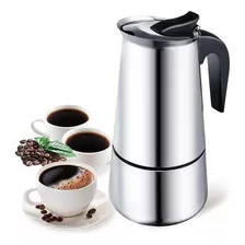 Cafetera Italiana Expreso 12 Tazas Acero Inoxidable