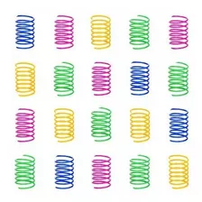 Juguete - 100 Pack Cat Spring Toy, Interactive Cat Toy For I