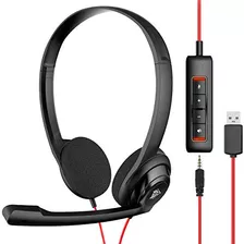 Nubwo - Auriculares Usb Con Microfono Para Ordenador Portati