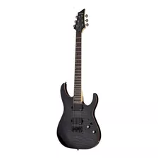 Guitarra Eléctrica Schecter Banshee-6 Active De Aliso Trans Black Burst Con Diapasón De Ébano