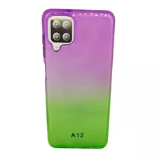 Carcasa Gel Top Bicolor Antishock Compatible Samsung A12