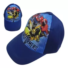 Gorro Con Visera Infantil Transformers