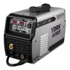 Máquina De Solda Inverter Super Tork Industrial Touch 200 S Imets 11200 Cinza E Preta 220v