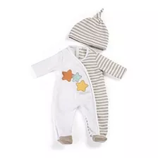 Miniland Educational Corporation Pijama De Muñeca Neutral De