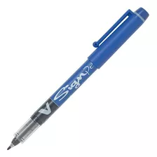 Marcador Tinta V Signpen Pilot Color Azul