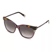 Lentes De Sol - Furla Women's Sfu148 Sfu-148 0w48 Plum Fashi