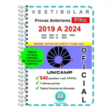 Unicamp Provas 1º Fase 2019 A 2024 + Gabarito Oficial