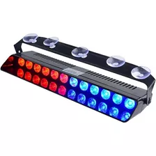 Baliza Policial Luz Led Intermitente Emergencia S12 - 12v