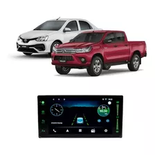 Multimidia Hilux/etios 2016/2019 Android Usb/tv/gps