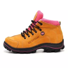 Botas Cat Caterpillar Femeninas 100% Cuero