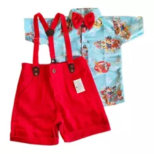 Roupa Infantil Da Patrulha Canina De Menino