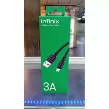 Cable Infinix De Carga Rápida Tipo Micro Usb (1 Metro)