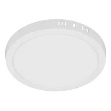 Luminária Plafon Ourolux Led Sobrepor 24w Redondo 6500k 