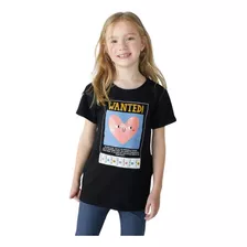 Blusa Infantil Menina Algodão Estampada - Hering - 5d3v