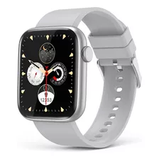 Reloj Smartwatch Inteligente Deportiva Bluetooth Plateado