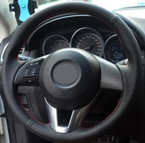 Funda Cubre Volante Para Mazda 3 2 6 Cx3 5 9 2015-17 Piel  Foto 10