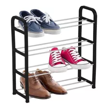 Mueble Zapatera 4 Niveles 8 Pares Estante Organizador Atrix®