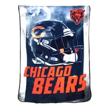 Cobertor Ligero Hd Ultrasuave Nfl Chicago Osos Bears