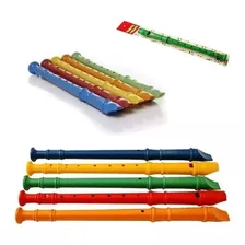 Flauta Doce Brinquedo Kit 10 Un Festa Junina Prenda Doação