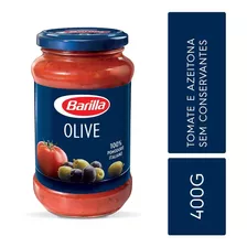 Molho Tomate E Azeitona Olive Barilla 400g