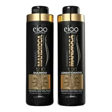 Kit Eico Tratamento Mandioca Shampoo 800ml + Cond 800 Ml