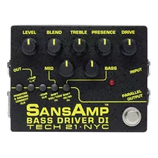 Tech 21 Sansamp Bass Driver Di (versión 2)