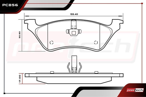 Balatas Delanteras Dodge Grand Caravan 2001 2006 Foto 2