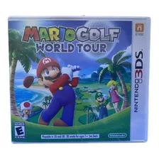 Jogo Mario Golf World Tour Original N3ds Completo Usado