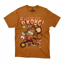 Playera Super Mario Bros World Donkey Kong Nintendo