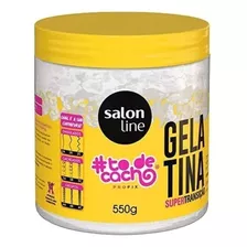 Salon Line Gel Fijacion Alta Para Cabellos En Transicion