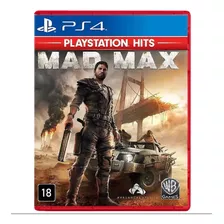 Mad Max Ps4 Midia Física Lacrado