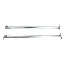 Suporte Extensor Para Churrasqueiras Cromo Inox 4 Peças