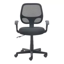 Silla Secretarial Lf Products Color Negra Color Negro