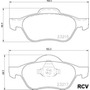 Balatas Disco  Delantera Para Renault Megane Ii  1.6l 2009