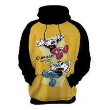 Blusa De Frio Cuphead Mugman Jogo Game