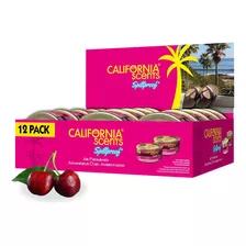 California Scents Aromatizante Cherry Original Exh 12 Piezas