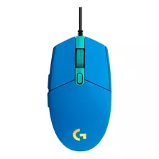 Mouse Gamer Logitech G203 Lightsync 8000 Dpi Rgb Azul Nnet