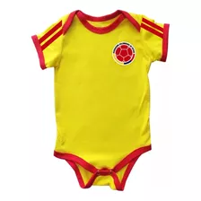 Mameluco Camiseta Colombia Bebé 100% Algodón