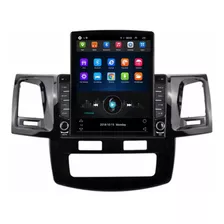 Navegación Pantalla Android 10 Tesla Toyota Hilux Fortuner