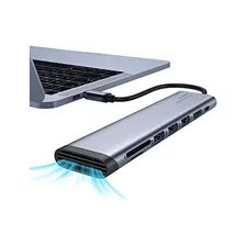 Concentrador Usb C, Estación De Acoplamiento 7 1 Disip...