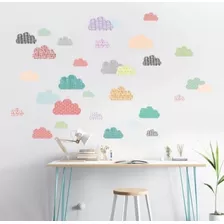 Vinilo Decorativo Autoadhesivo Deco Paredes Infantil Nubes