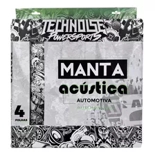 Manta Isolamento Acústico Automotivo Technoise - 4 Folhas