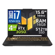 Asus Tuf F15 Core I7 12700 16gb Oc4 512gb Rtx3050 15.6 144hz