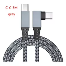 Cabo Link Para Oculus Quest 2 E 1 Usb A-c 5 Metros 3.1 Gen 2