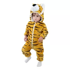 Pijama Y Disfraz Enteritos Para Bebe Animales Kigurumi Polar