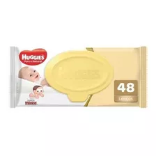 6 Lenços Umedecidos Huggies Puro E Natural 48 Unidade Cada