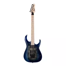 Guitarra Elétrica Cort X Series X300 De Tília Blue Explosion Com Diapasão De Bordo