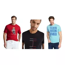 Kit 6 Playeras Ralph Lauren A&f Y Mas Originales Caballero